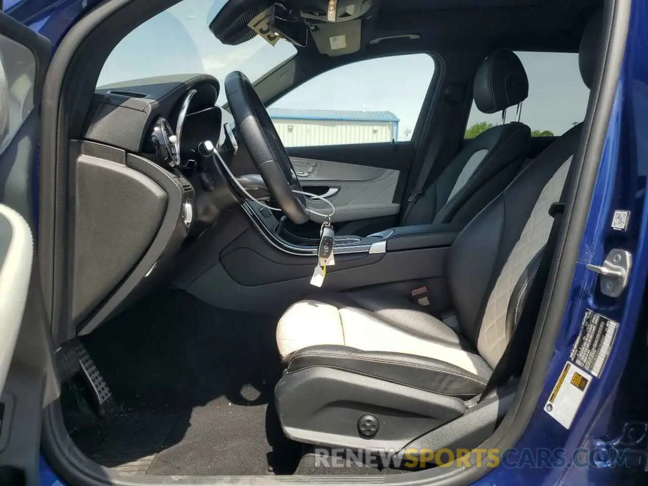 7 Фотография поврежденного автомобиля W1N0G8EB6MV284840 MERCEDES-BENZ GLC-CLASS 2021