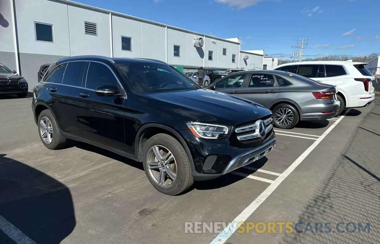 1 Photograph of a damaged car W1N0G8EB6MV298768 MERCEDES-BENZ GLC-CLASS 2021