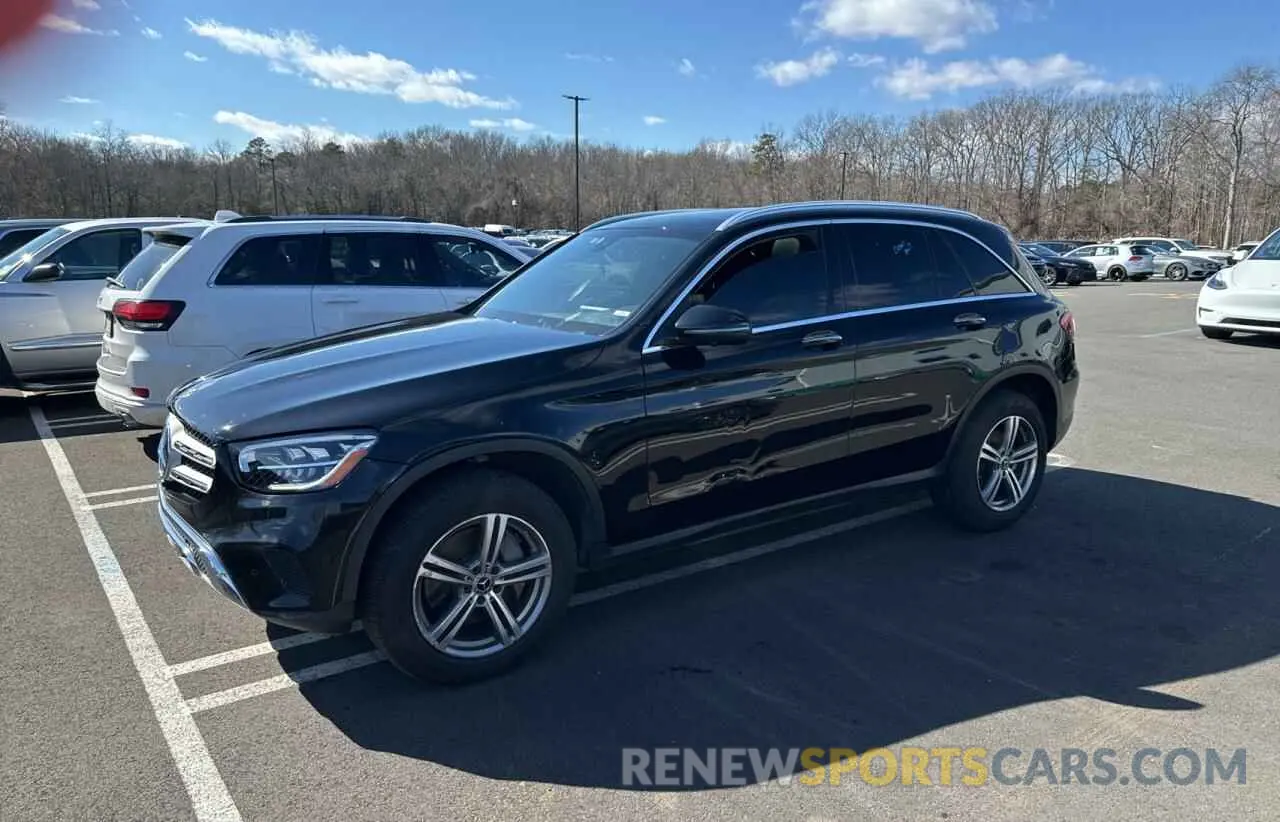 2 Photograph of a damaged car W1N0G8EB6MV298768 MERCEDES-BENZ GLC-CLASS 2021