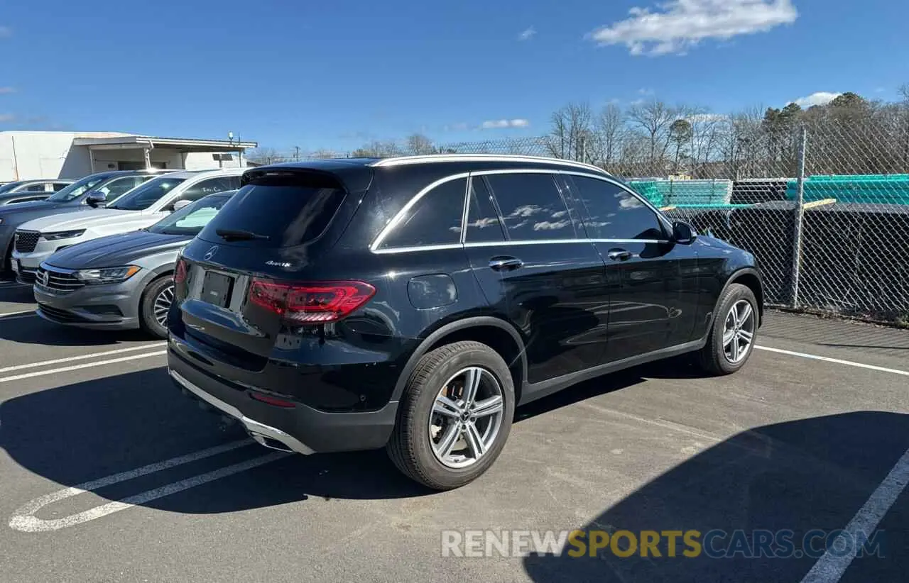 4 Photograph of a damaged car W1N0G8EB6MV298768 MERCEDES-BENZ GLC-CLASS 2021