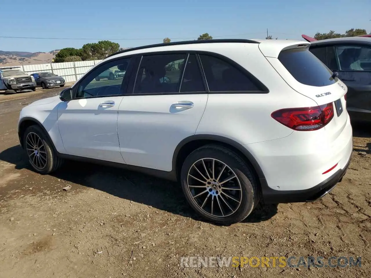 2 Фотография поврежденного автомобиля W1N0G8EB7MV322849 MERCEDES-BENZ GLC-CLASS 2021