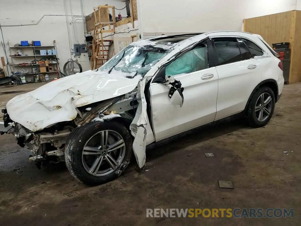 1 Photograph of a damaged car W1N0G8EB8MF904839 MERCEDES-BENZ GLC-CLASS 2021