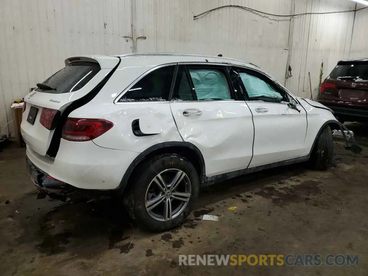 3 Photograph of a damaged car W1N0G8EB8MF904839 MERCEDES-BENZ GLC-CLASS 2021