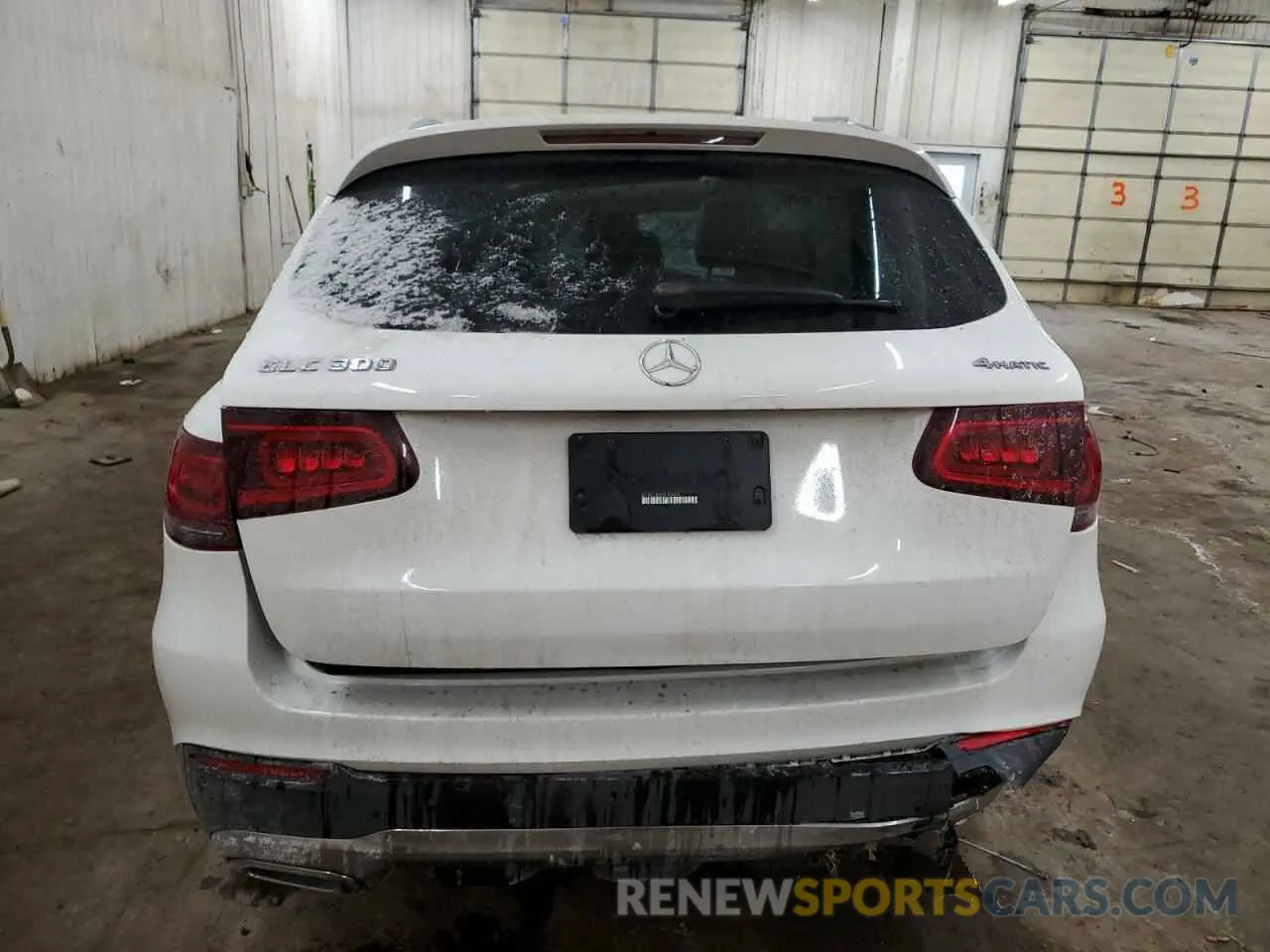 6 Photograph of a damaged car W1N0G8EB8MF904839 MERCEDES-BENZ GLC-CLASS 2021