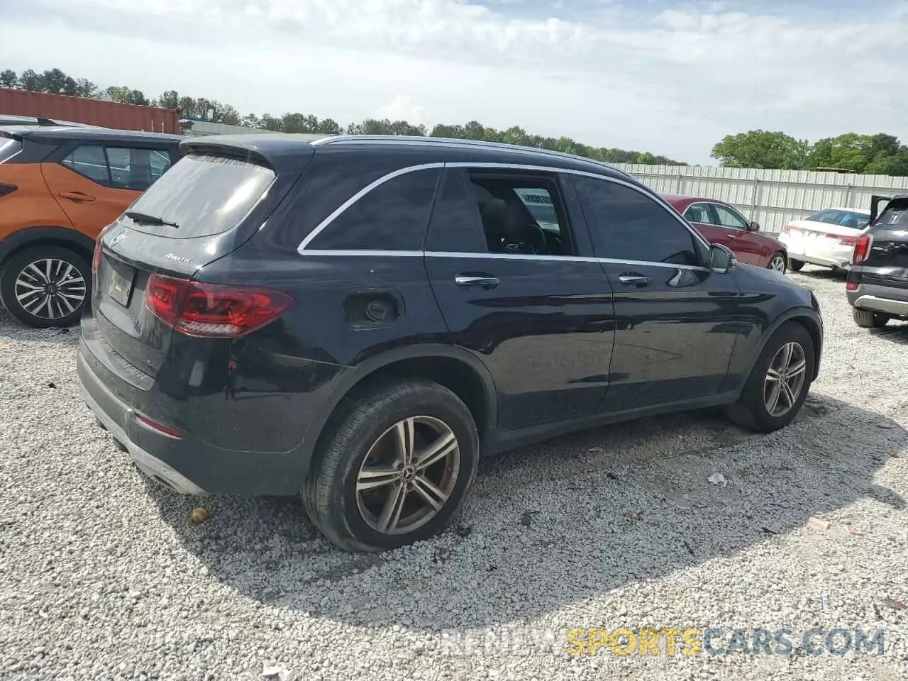 3 Photograph of a damaged car W1N0G8EB8MV289411 MERCEDES-BENZ GLC-CLASS 2021