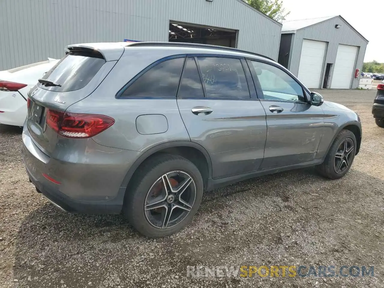 3 Photograph of a damaged car W1N0G8EB9MV278031 MERCEDES-BENZ GLC-CLASS 2021