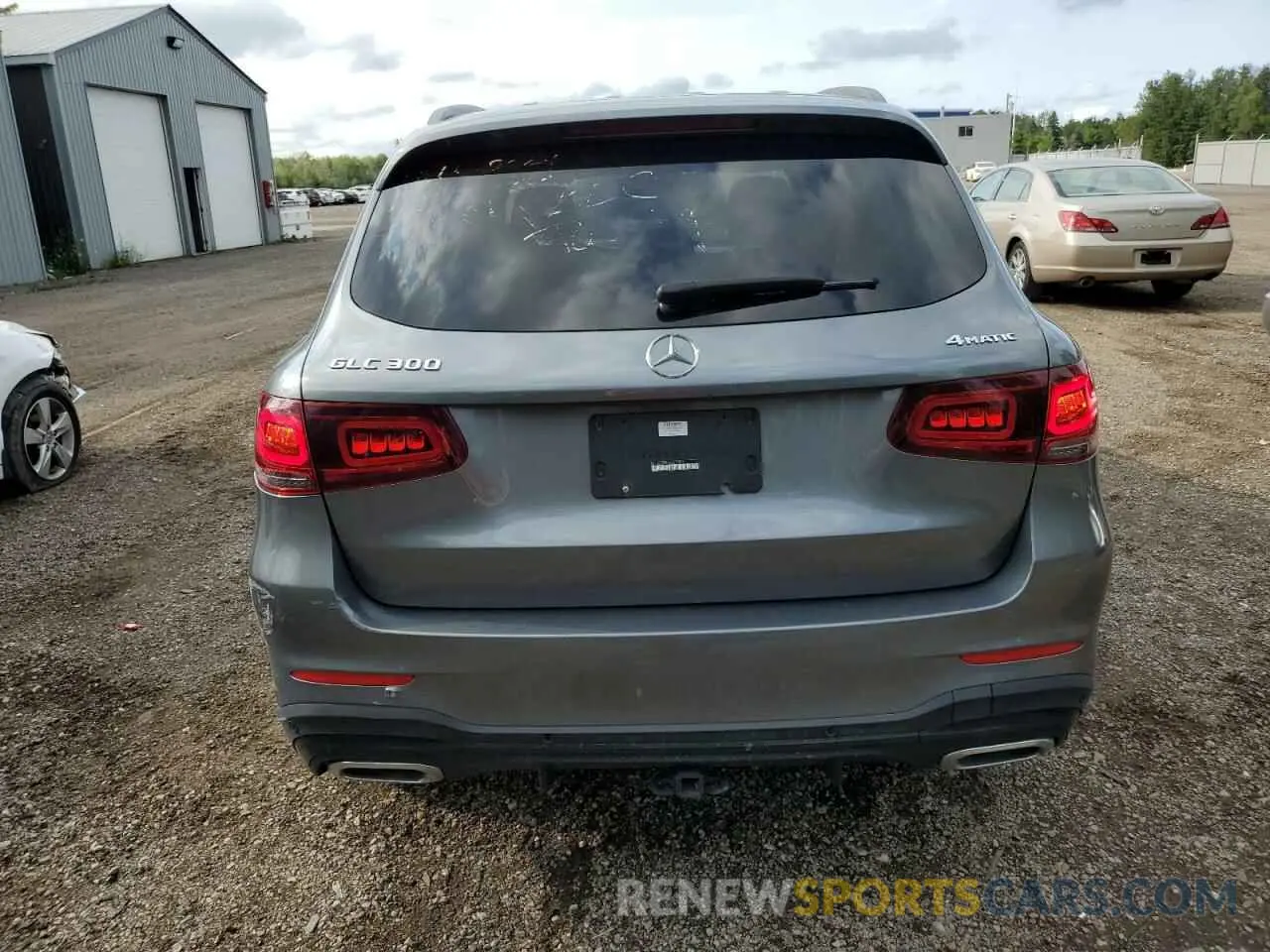 6 Photograph of a damaged car W1N0G8EB9MV278031 MERCEDES-BENZ GLC-CLASS 2021