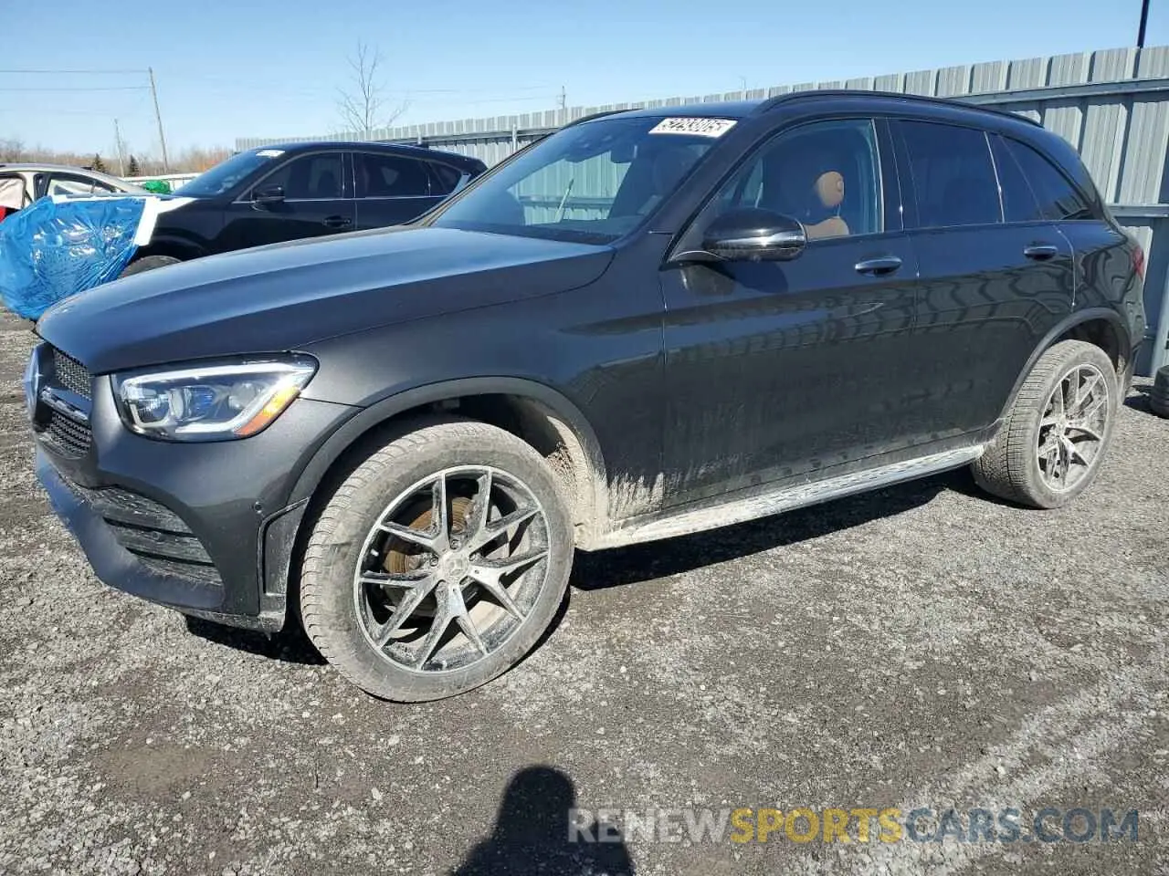 1 Photograph of a damaged car W1N0G8EBXMV279320 MERCEDES-BENZ GLC-CLASS 2021