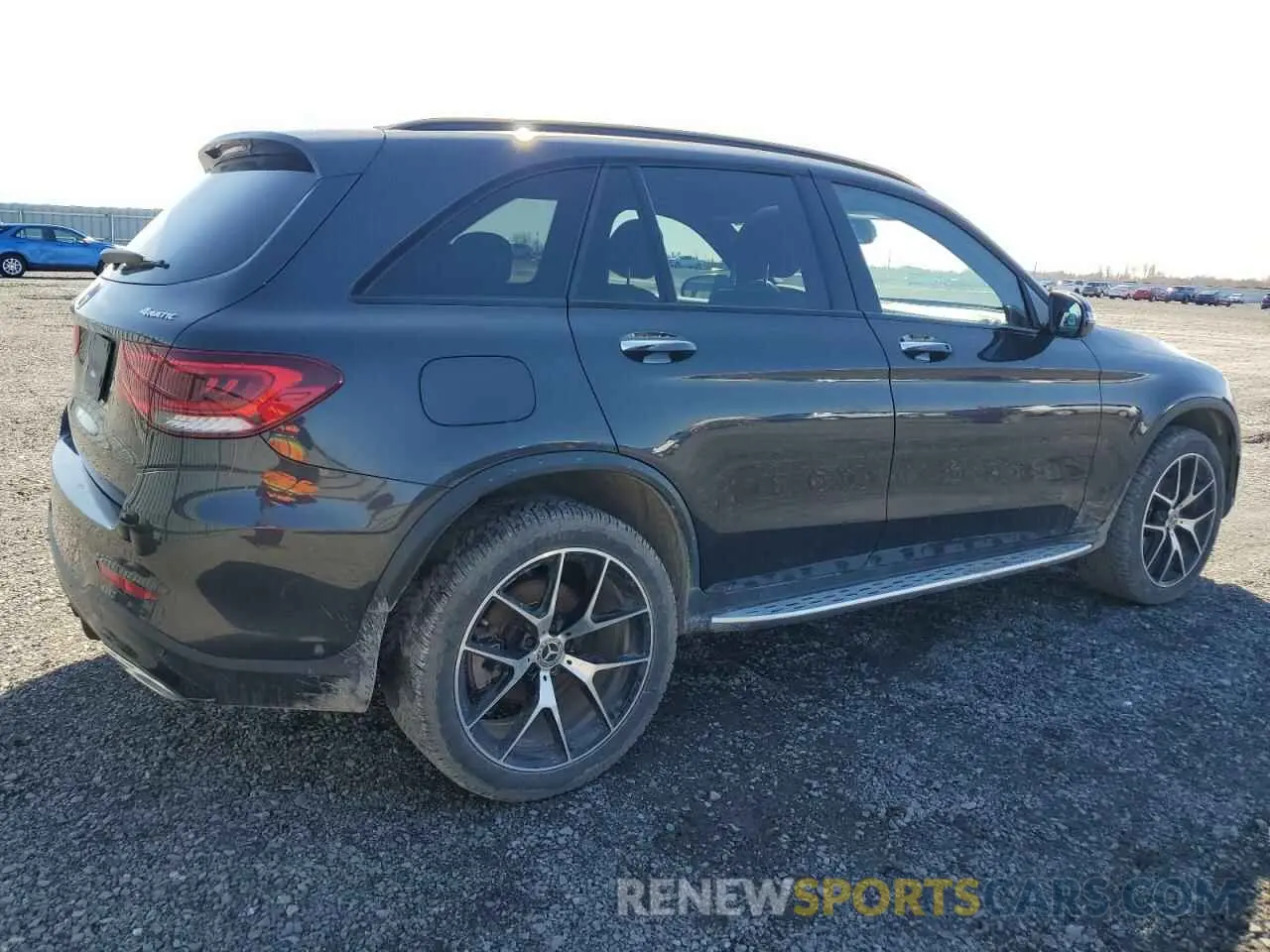 3 Photograph of a damaged car W1N0G8EBXMV279320 MERCEDES-BENZ GLC-CLASS 2021