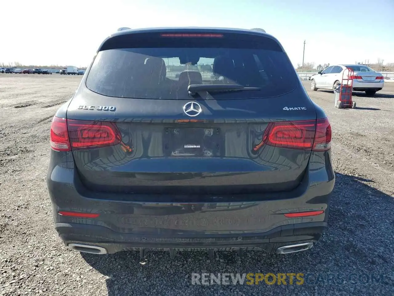 6 Photograph of a damaged car W1N0G8EBXMV279320 MERCEDES-BENZ GLC-CLASS 2021