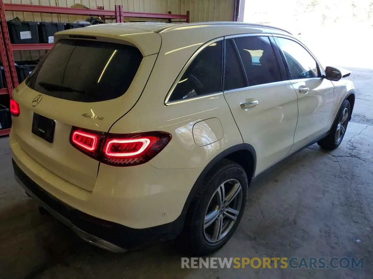 4 Photograph of a damaged car W1N0G8EBXMV298269 MERCEDES-BENZ GLC-CLASS 2021