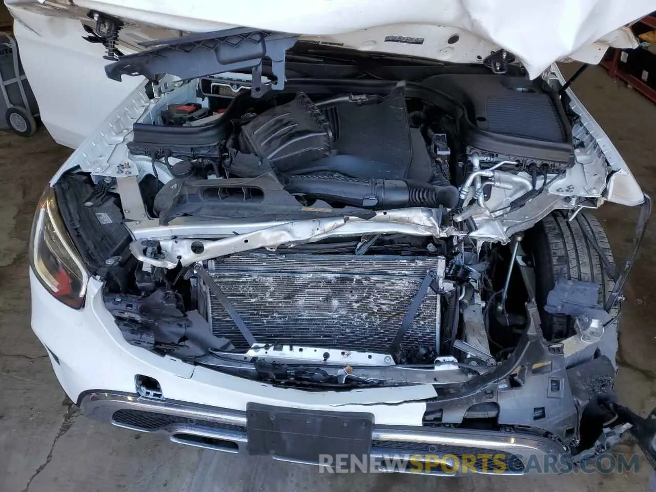 7 Photograph of a damaged car W1N0G8EBXMV298269 MERCEDES-BENZ GLC-CLASS 2021