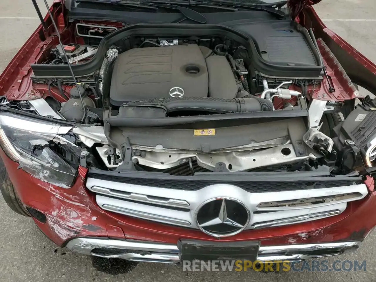 12 Фотография поврежденного автомобиля W1N0G8EBXMV305964 MERCEDES-BENZ GLC-CLASS 2021