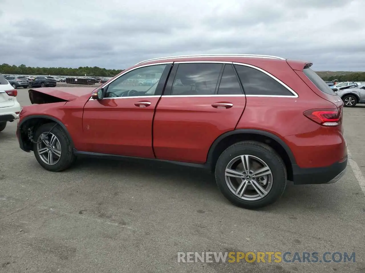 2 Фотография поврежденного автомобиля W1N0G8EBXMV305964 MERCEDES-BENZ GLC-CLASS 2021