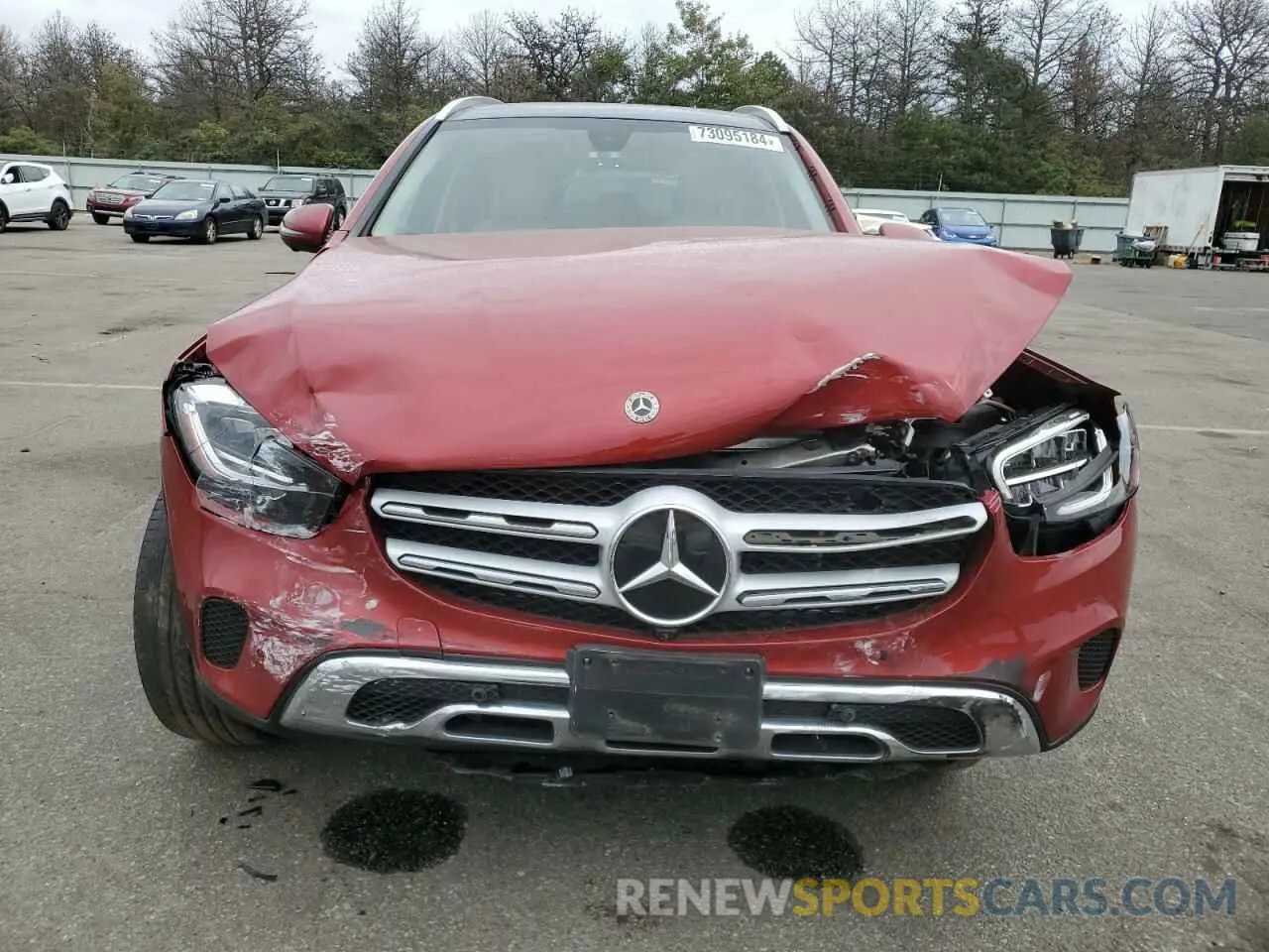 5 Фотография поврежденного автомобиля W1N0G8EBXMV305964 MERCEDES-BENZ GLC-CLASS 2021