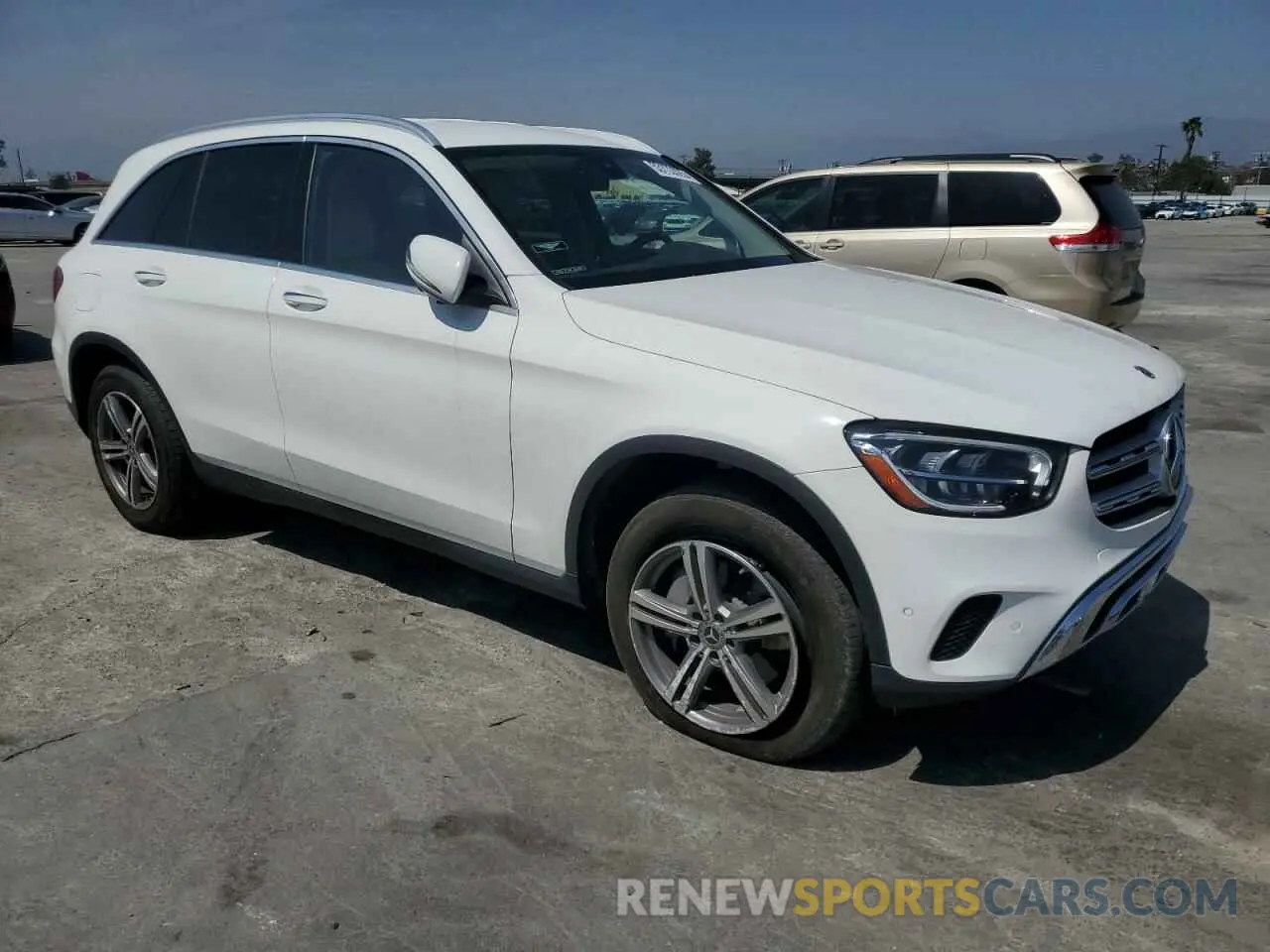 4 Фотография поврежденного автомобиля W1N0G8EBXMV307228 MERCEDES-BENZ GLC-CLASS 2021