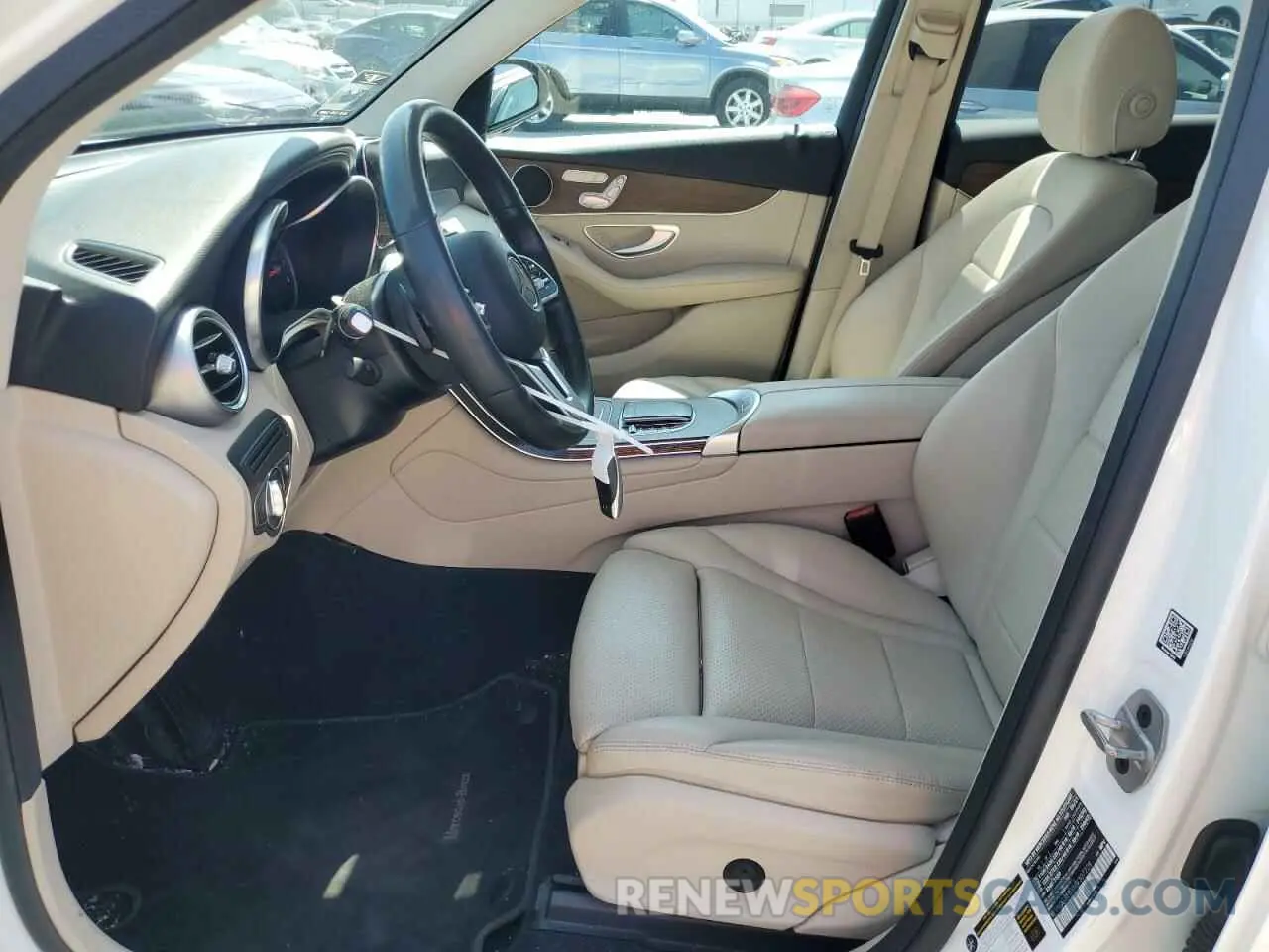 7 Фотография поврежденного автомобиля W1N0G8EBXMV307228 MERCEDES-BENZ GLC-CLASS 2021