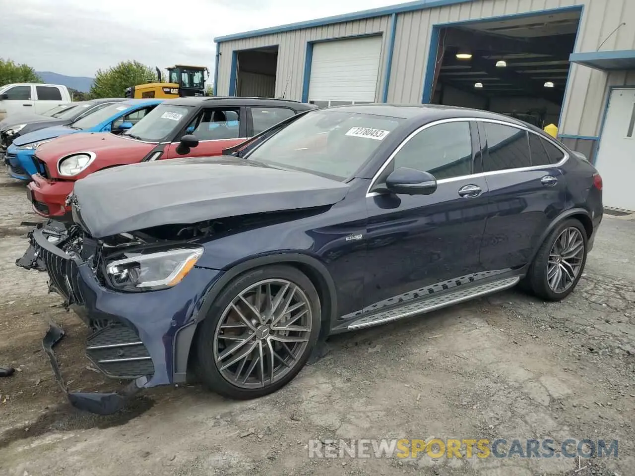 2 Фотография поврежденного автомобиля W1N0J6EB0MF897343 MERCEDES-BENZ GLC-CLASS 2021