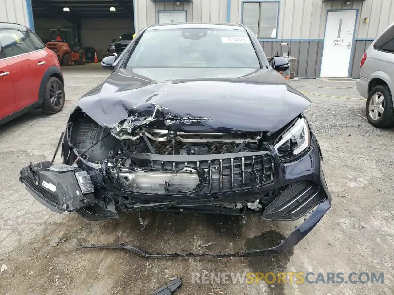 9 Фотография поврежденного автомобиля W1N0J6EB0MF897343 MERCEDES-BENZ GLC-CLASS 2021