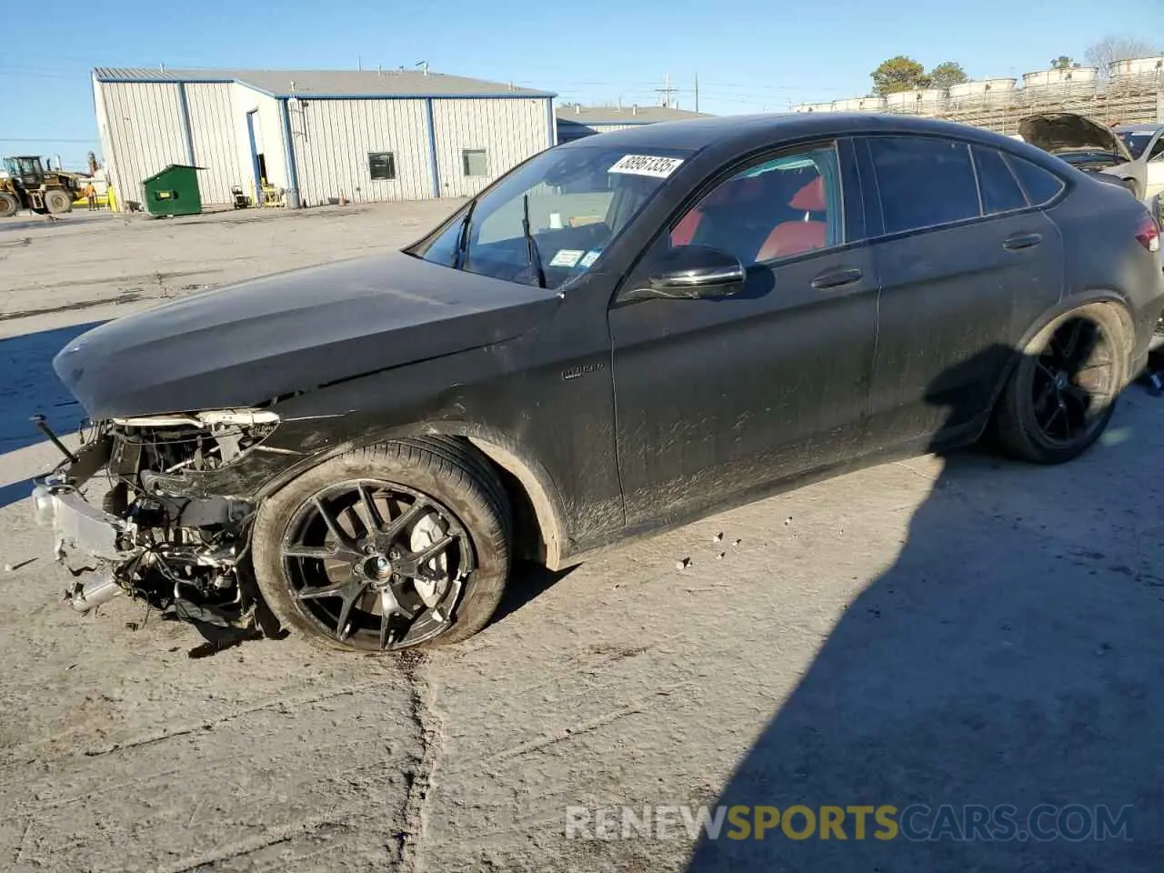 1 Photograph of a damaged car W1N0J6EB4MF910126 MERCEDES-BENZ GLC-CLASS 2021