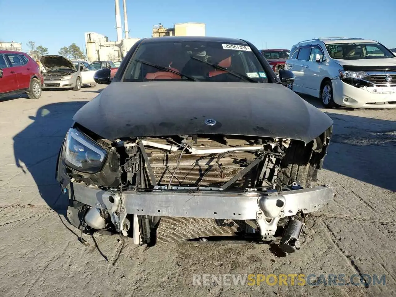 5 Photograph of a damaged car W1N0J6EB4MF910126 MERCEDES-BENZ GLC-CLASS 2021