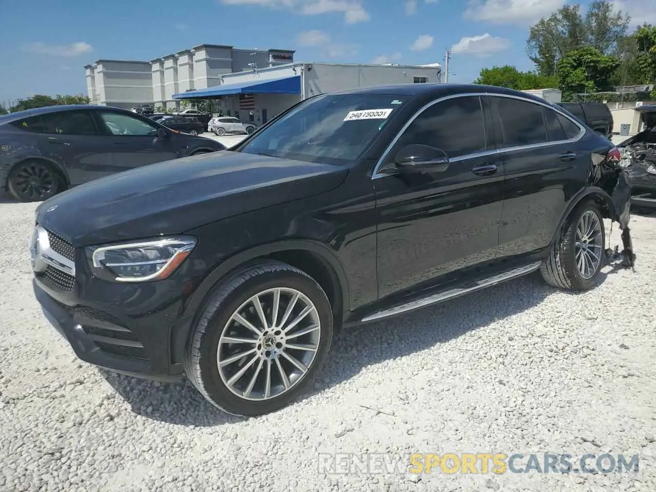 1 Photograph of a damaged car W1N0J8EB1MF989055 MERCEDES-BENZ GLC-CLASS 2021