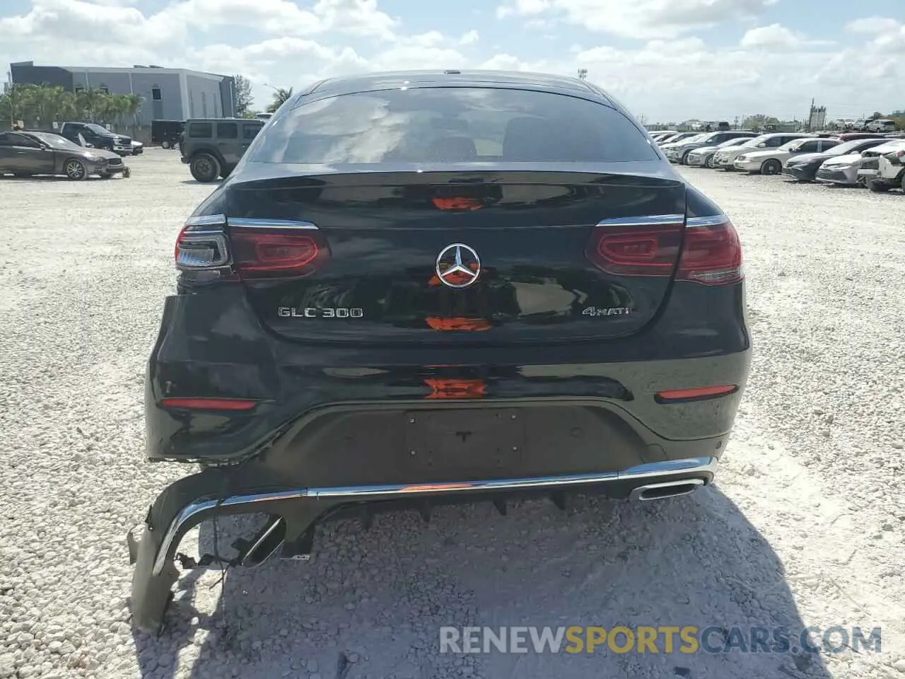 6 Photograph of a damaged car W1N0J8EB1MF989055 MERCEDES-BENZ GLC-CLASS 2021