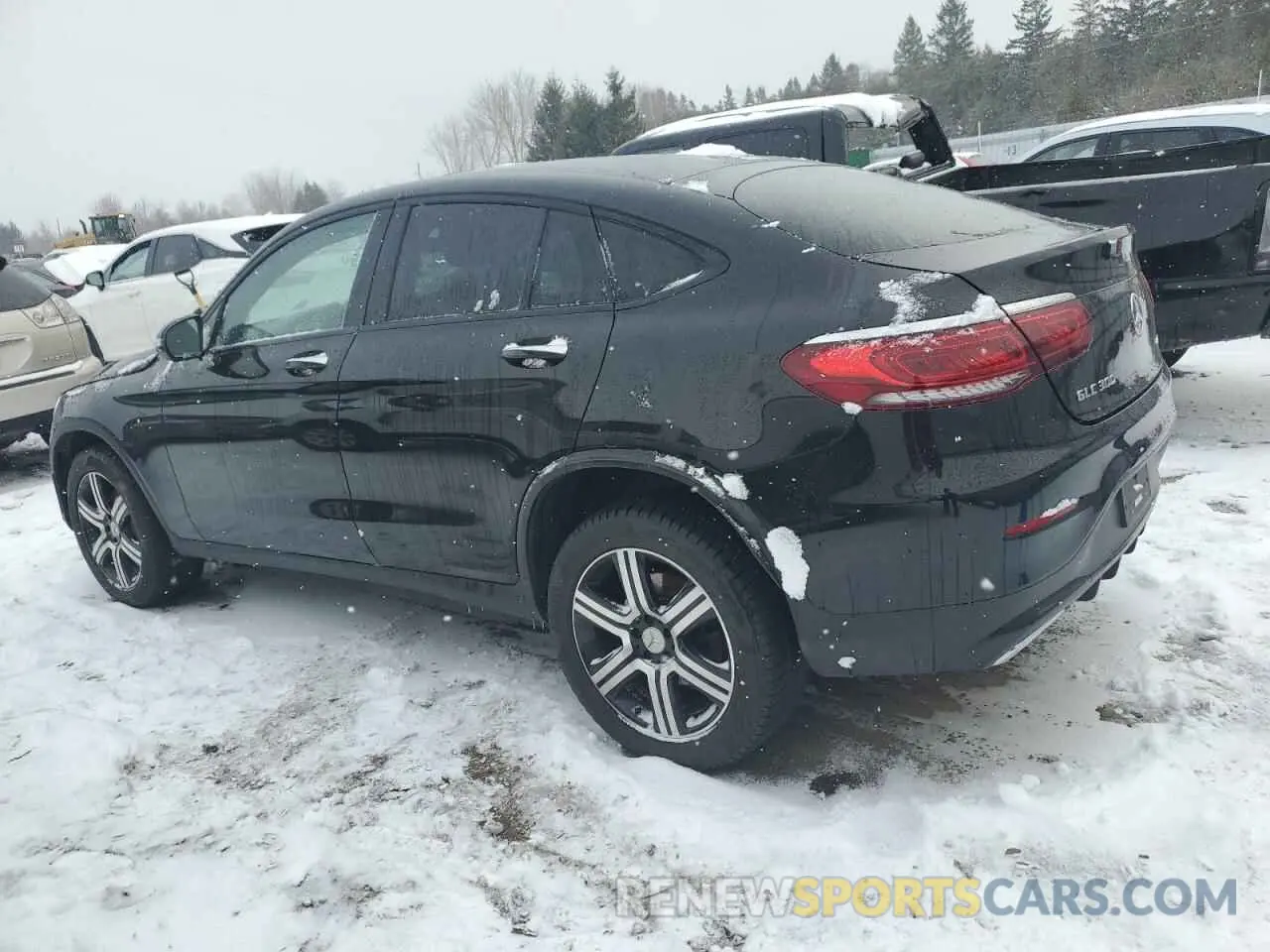 2 Фотография поврежденного автомобиля W1N0J8EB6MF991402 MERCEDES-BENZ GLC-CLASS 2021