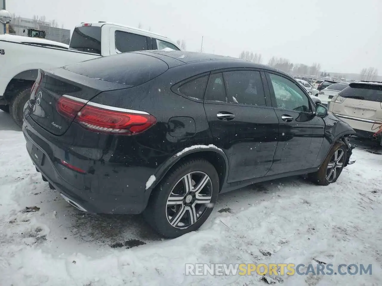 3 Фотография поврежденного автомобиля W1N0J8EB6MF991402 MERCEDES-BENZ GLC-CLASS 2021