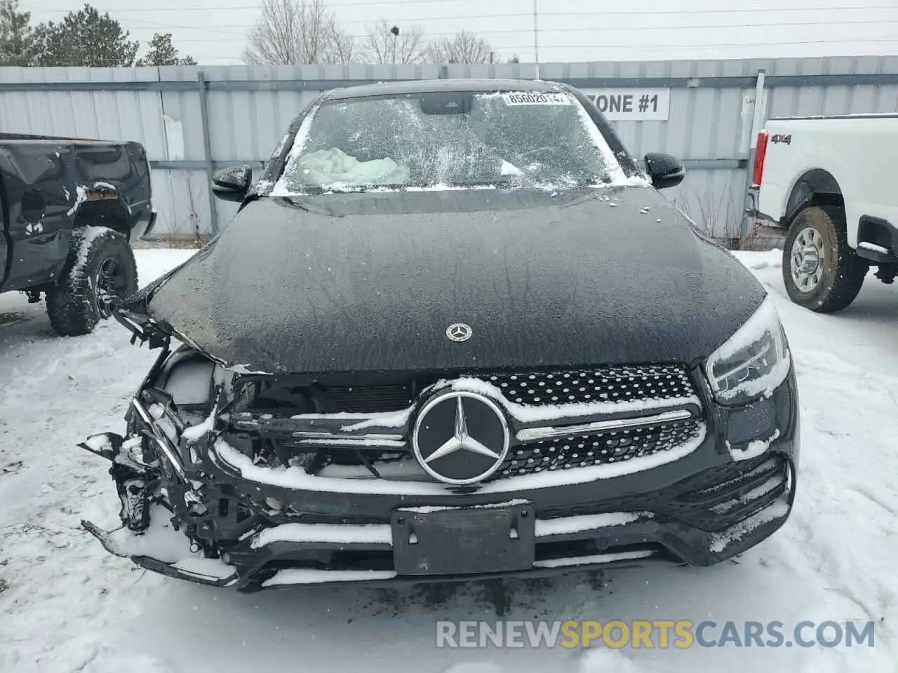 5 Фотография поврежденного автомобиля W1N0J8EB6MF991402 MERCEDES-BENZ GLC-CLASS 2021