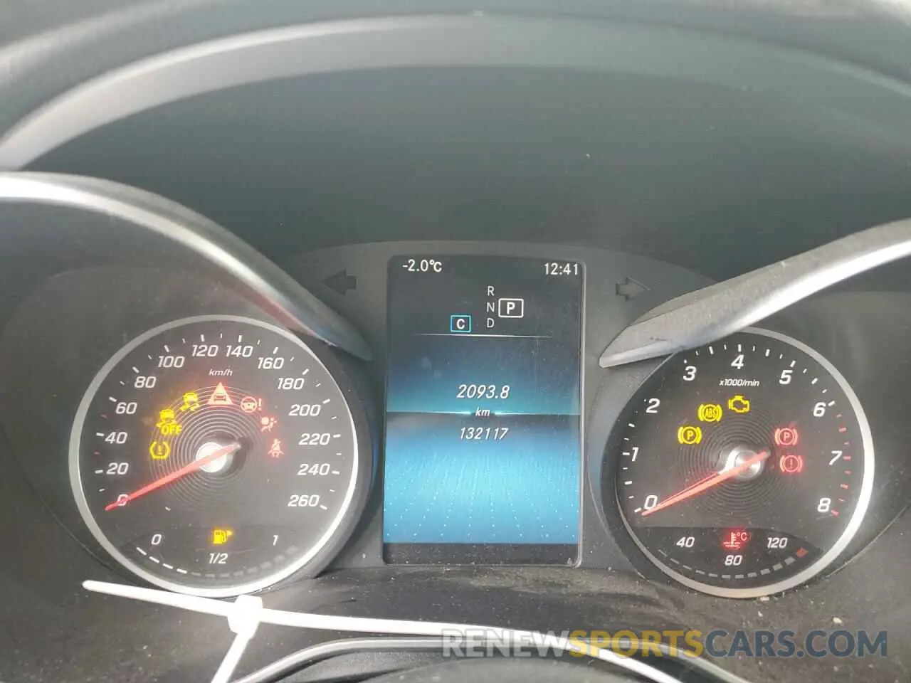 9 Фотография поврежденного автомобиля W1N0J8EB6MF991402 MERCEDES-BENZ GLC-CLASS 2021