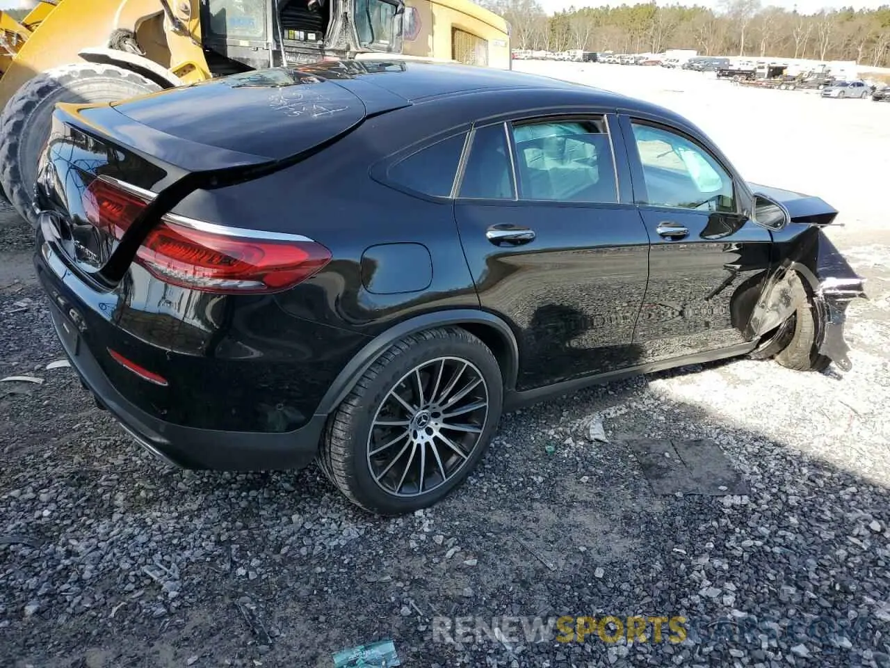 3 Photograph of a damaged car W1N0J8EB7MF889574 MERCEDES-BENZ GLC-CLASS 2021