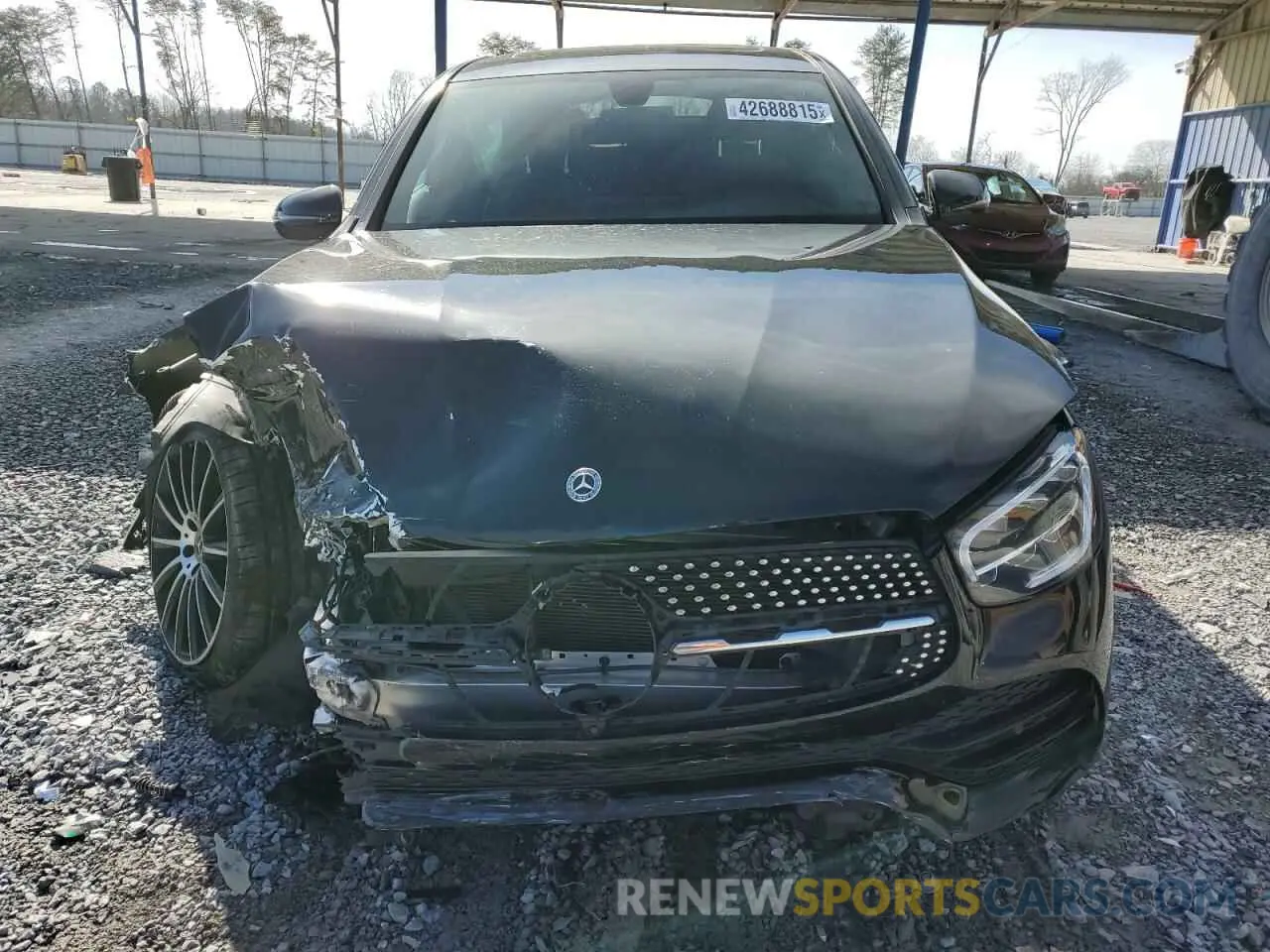 5 Photograph of a damaged car W1N0J8EB7MF889574 MERCEDES-BENZ GLC-CLASS 2021