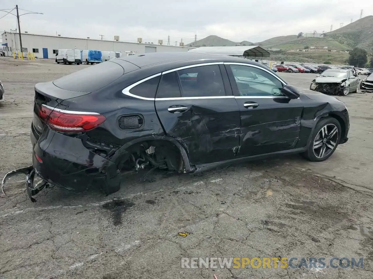 3 Photograph of a damaged car W1N0J8EB8MF892063 MERCEDES-BENZ GLC-CLASS 2021
