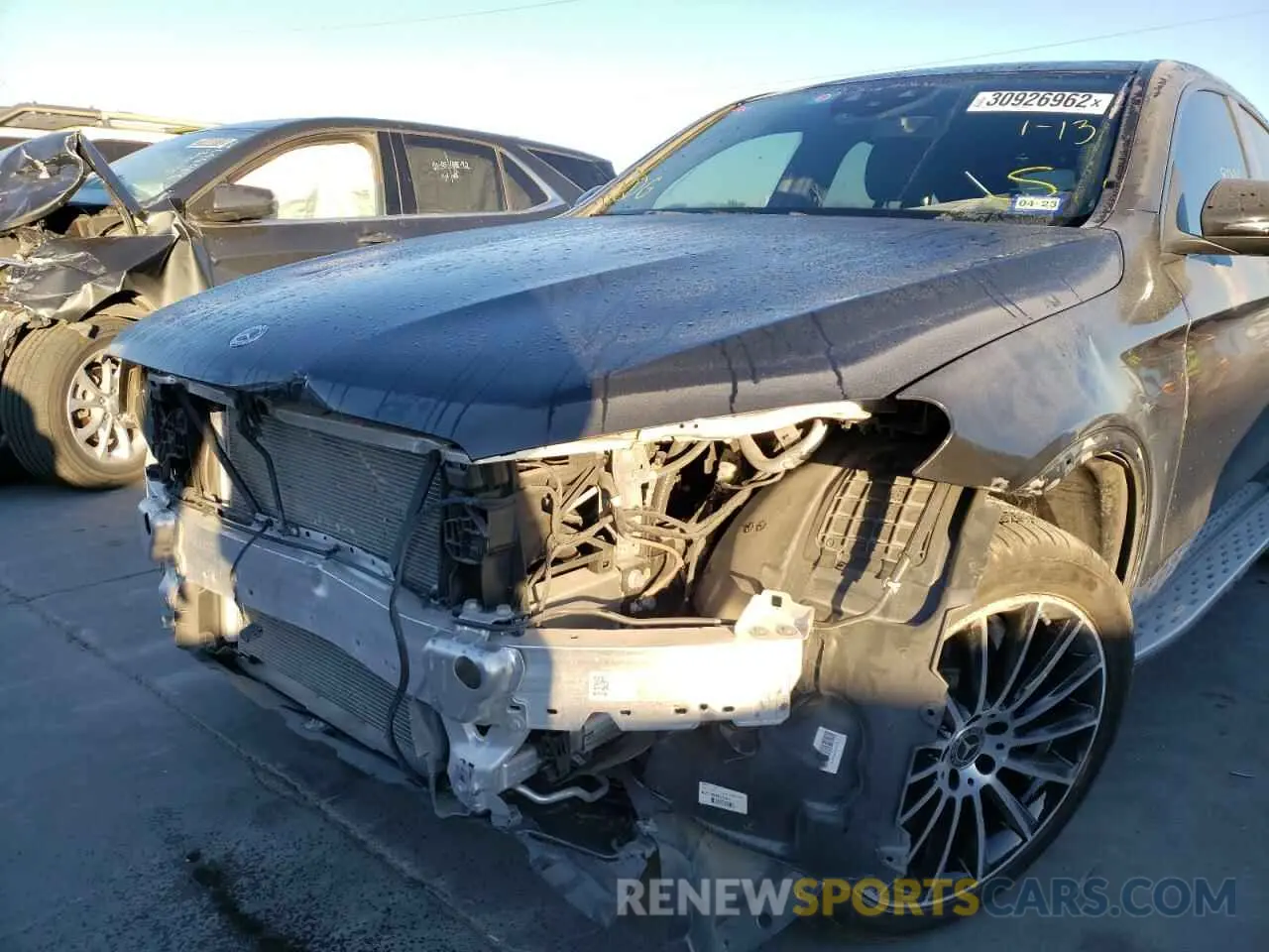 9 Photograph of a damaged car W1N0J8EB8MF949975 MERCEDES-BENZ GLC-CLASS 2021