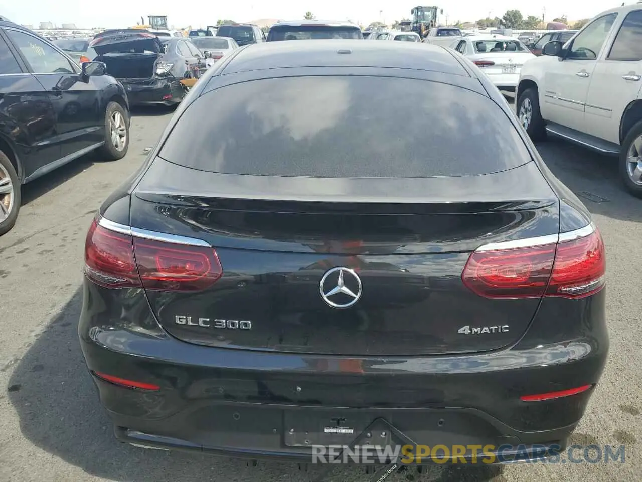 6 Фотография поврежденного автомобиля W1N0J8EB9MF963206 MERCEDES-BENZ GLC-CLASS 2021