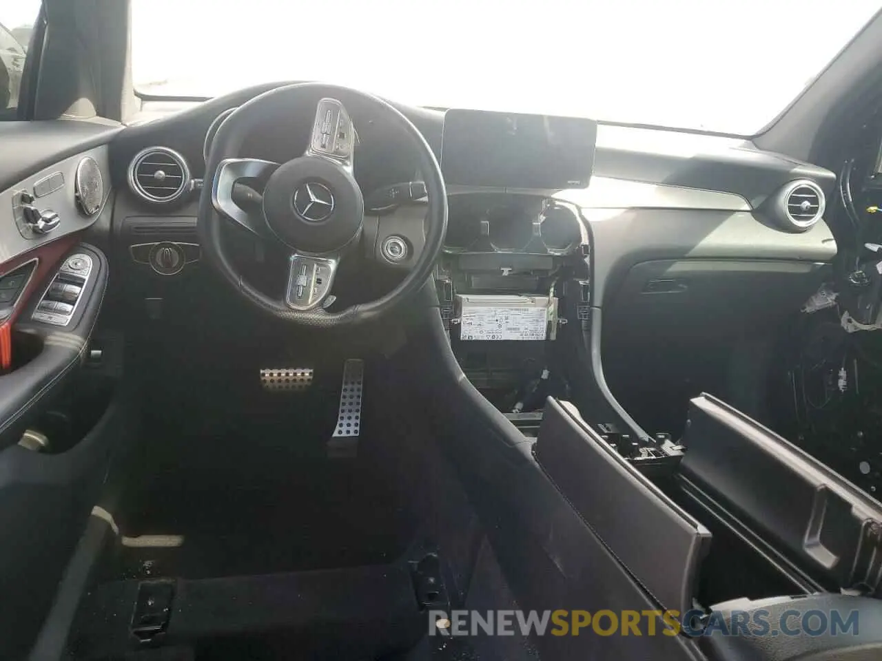 8 Фотография поврежденного автомобиля W1N0J8EB9MF963206 MERCEDES-BENZ GLC-CLASS 2021