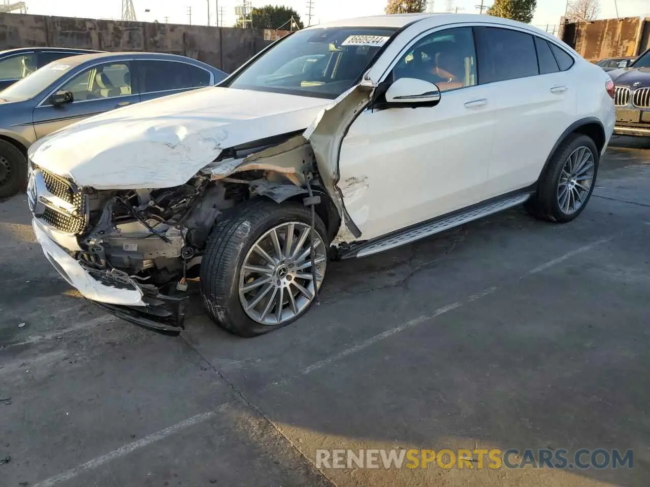 1 Photograph of a damaged car W1N0J8EBXMF905170 MERCEDES-BENZ GLC-CLASS 2021