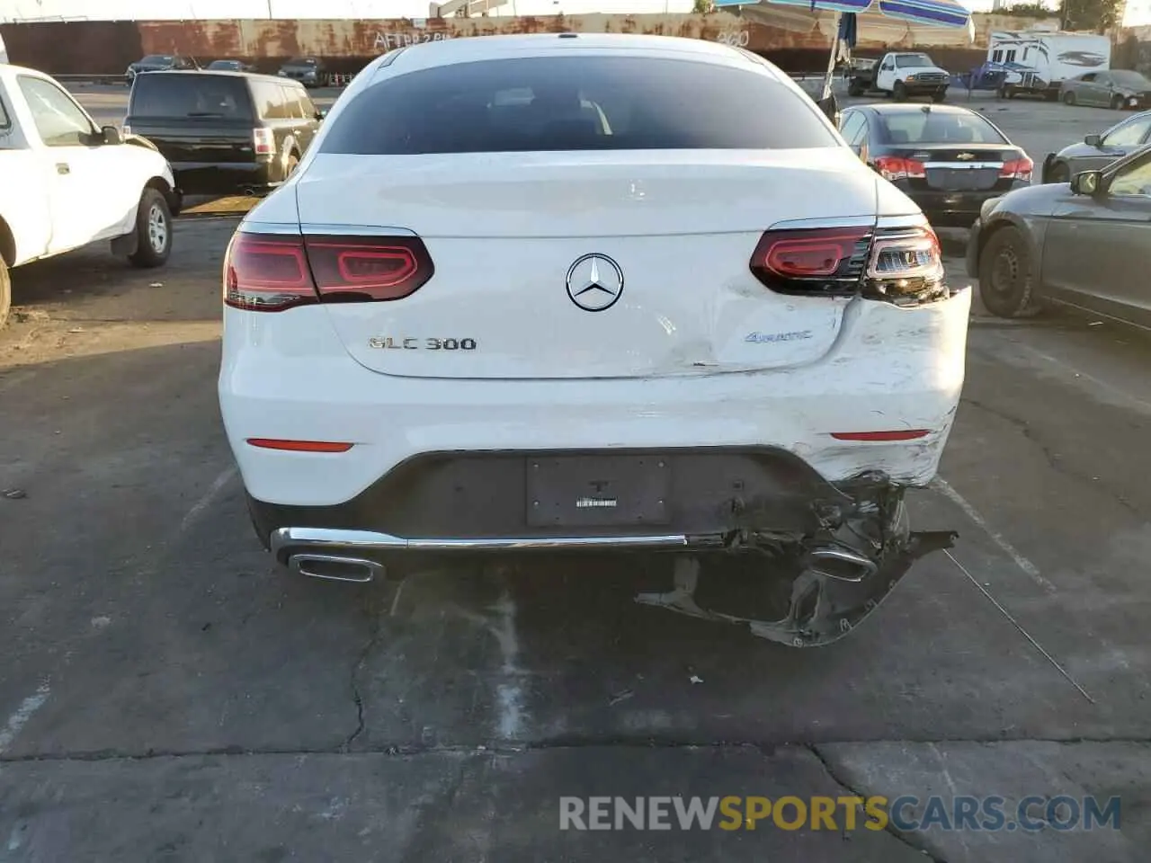 6 Photograph of a damaged car W1N0J8EBXMF905170 MERCEDES-BENZ GLC-CLASS 2021
