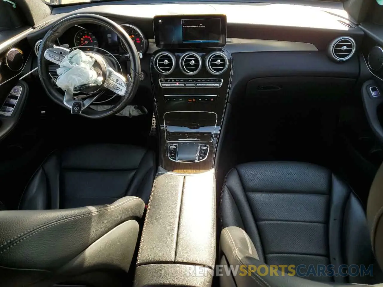 8 Фотография поврежденного автомобиля W1N0J8EBXMF939514 MERCEDES-BENZ GLC-CLASS 2021