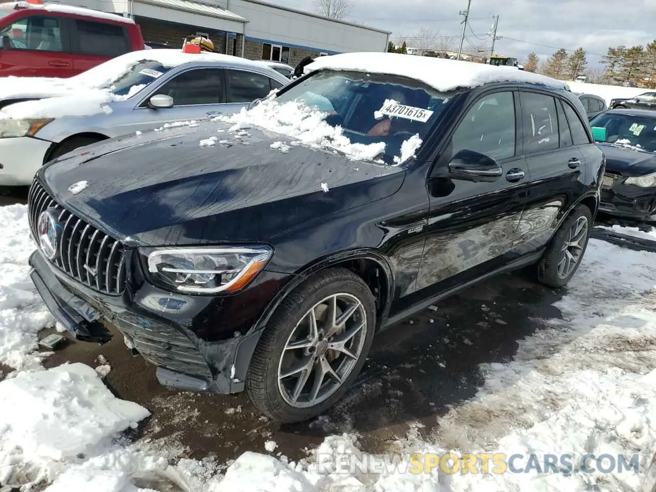 1 Фотография поврежденного автомобиля W1N0G6EB2NG083558 MERCEDES-BENZ GLC-CLASS 2022