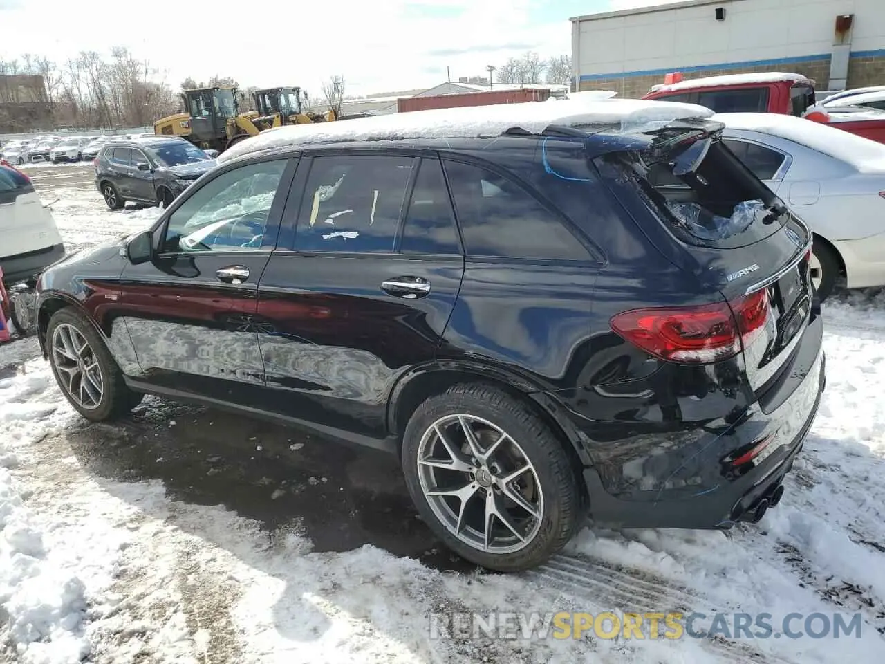2 Фотография поврежденного автомобиля W1N0G6EB2NG083558 MERCEDES-BENZ GLC-CLASS 2022