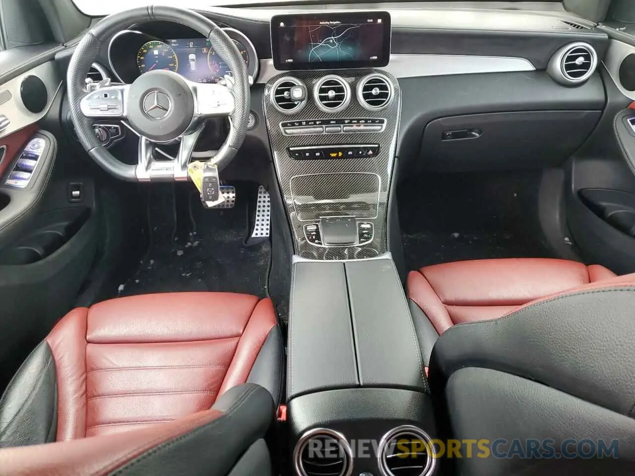 8 Фотография поврежденного автомобиля W1N0G6EB2NG083558 MERCEDES-BENZ GLC-CLASS 2022