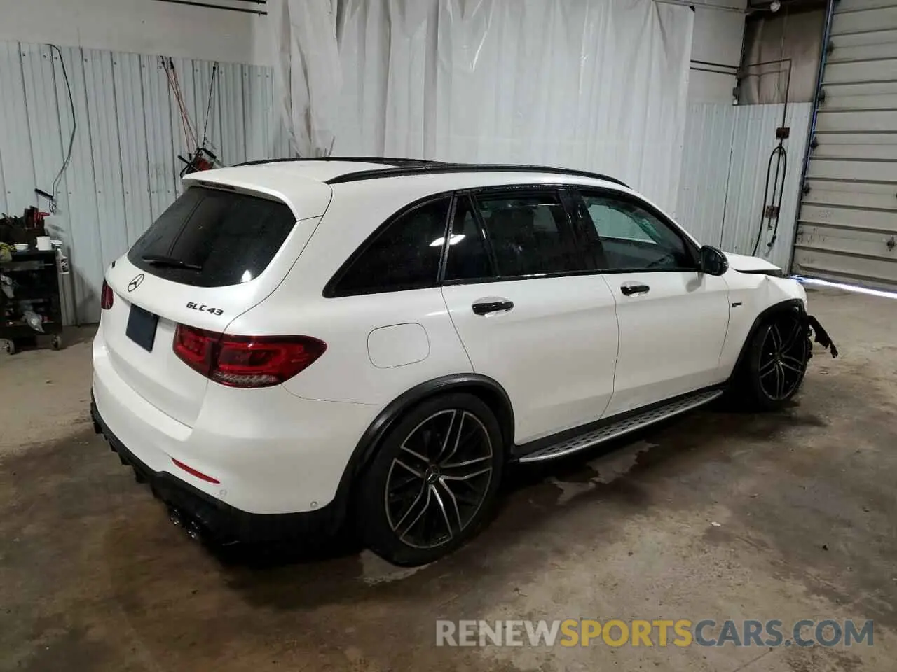 3 Photograph of a damaged car W1N0G6EB2NV351259 MERCEDES-BENZ GLC-CLASS 2022
