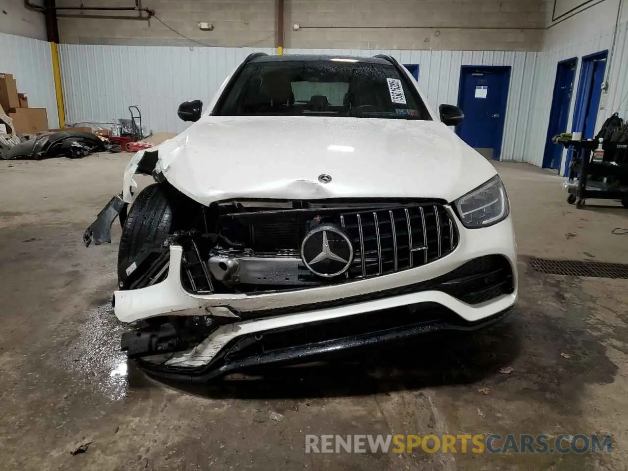 5 Photograph of a damaged car W1N0G6EB2NV351259 MERCEDES-BENZ GLC-CLASS 2022