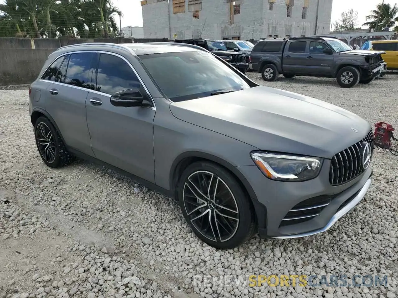 4 Фотография поврежденного автомобиля W1N0G6EB6NG051020 MERCEDES-BENZ GLC-CLASS 2022