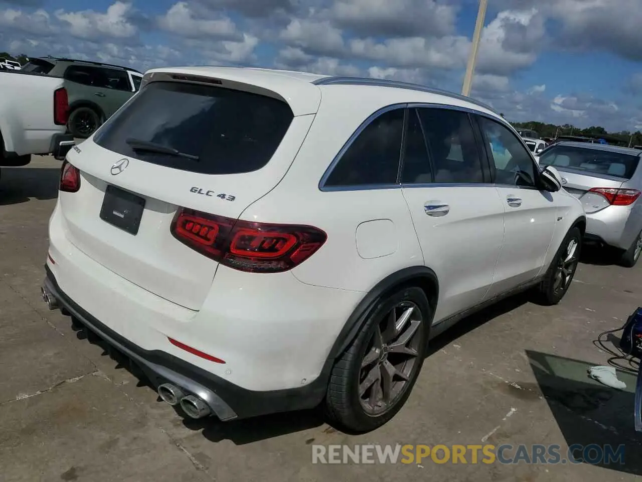 3 Фотография поврежденного автомобиля W1N0G6EB7NV397640 MERCEDES-BENZ GLC-CLASS 2022