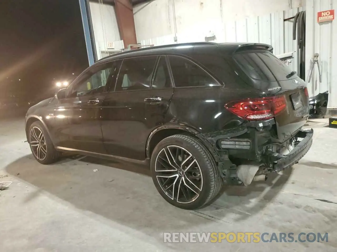2 Фотография поврежденного автомобиля W1N0G6EB8NG050645 MERCEDES-BENZ GLC-CLASS 2022