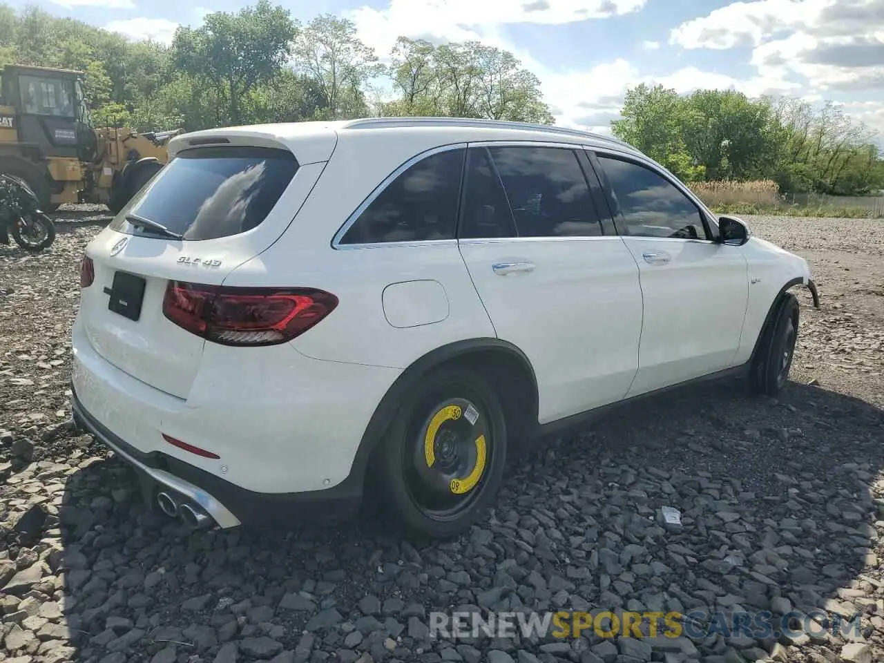3 Фотография поврежденного автомобиля W1N0G6EB9NV394299 MERCEDES-BENZ GLC-CLASS 2022