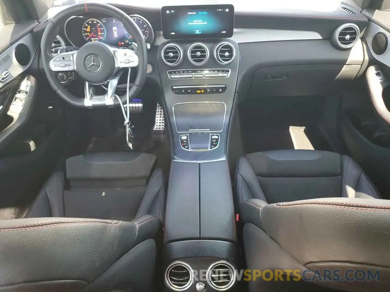 8 Фотография поврежденного автомобиля W1N0G6EB9NV394299 MERCEDES-BENZ GLC-CLASS 2022